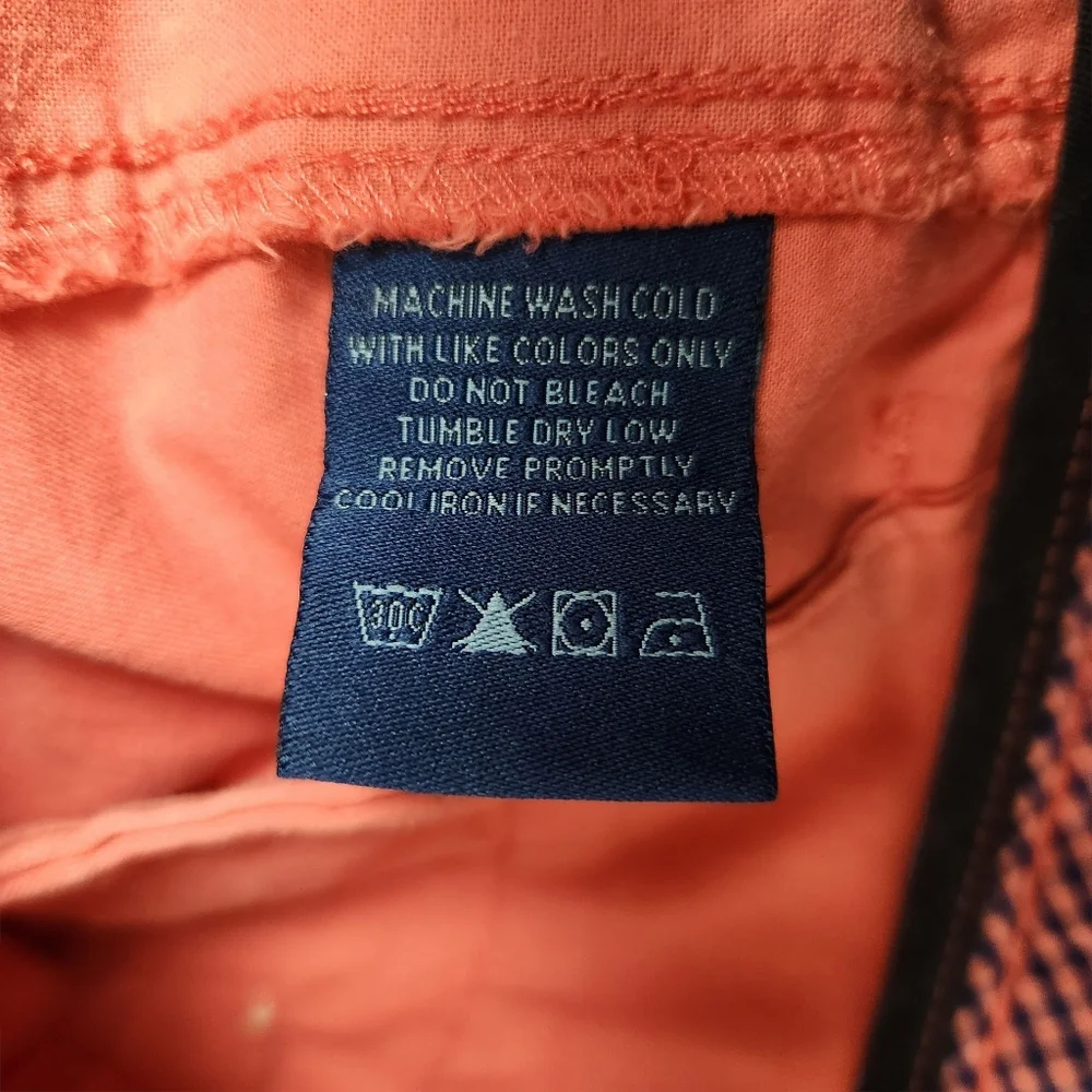 Charleston Threads Salmon Pink Chino Southern Beach Party Pant Mens Size 40x32